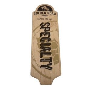 Golden Road Blank Specialty Beer Tap Handle Man Cave Bar Craft Los Angles CA